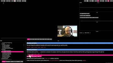 Sample Parameters - The Sonic Pi Tutorial, Section 3.2