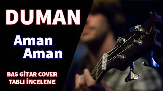 Duman - Aman Aman 🎸 (Bas Cover + Tablı İnceleme) #duman #amanaman Resimi