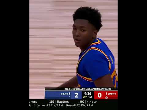 Derik Queen kicks the McDAAG off with a quick 4 💪 🍟 #shorts