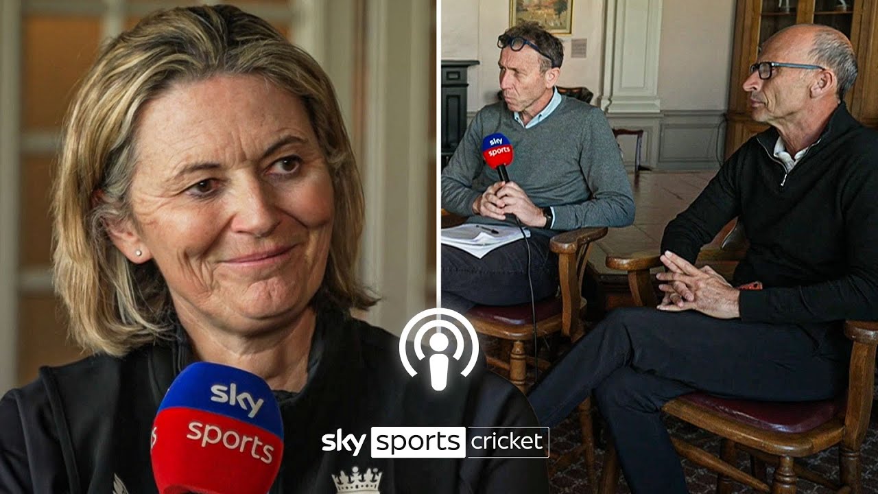 Charlotte Edwards EXCLUSIVE INTERVIEW! | Nasser & Athers speak to England Women's new head coach