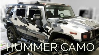HUMMER H2 CAMO WRAP REVIEW