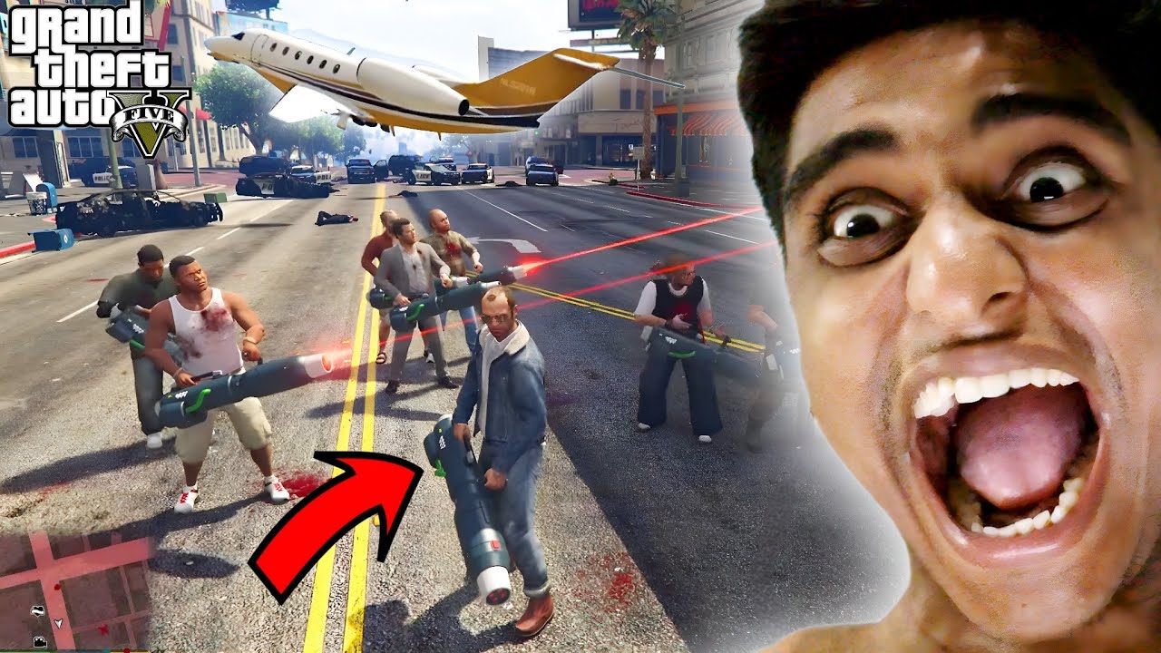 GTA 5 | LASER CANNON + RODE RAGE + PILOT | SPECIAL FIGHTING VIDEO ...