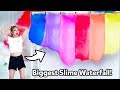 I Made The BIGGEST Rainbow Slime Waterfall In The WORLD! #ElmersWhatIf Challenge