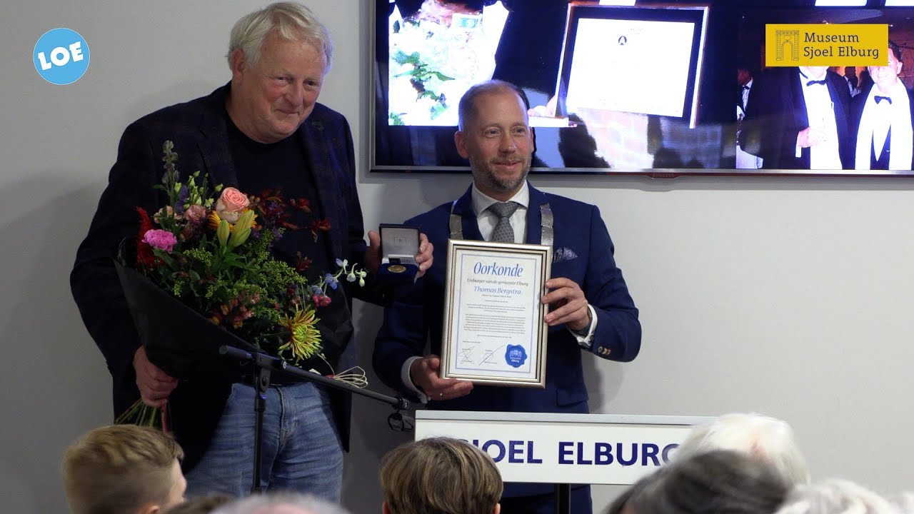 Nieuwe ereburger: Tom Bergstra