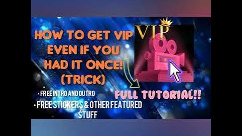 How to get VIP in Intro Maker even if you had it once! | Full Tutorial | Intro Maker For YouTube