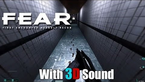 F.E.A.R. w- EAX & 3D spatial sound  (OpenAL Soft HRTF)