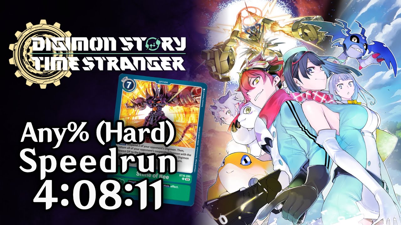 Digimon Story: Time Stranger | Any% (Hard) Speedrun in 