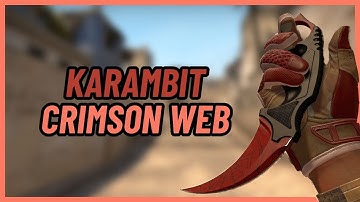 ★ Karambit Crimson Web | CSGO Knife Showcase