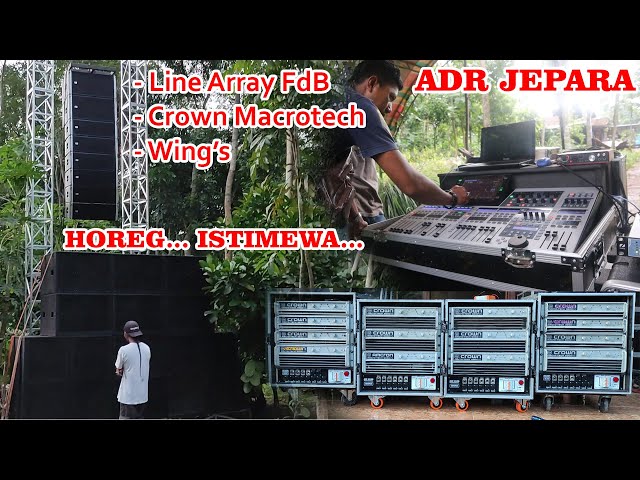 CHECK SOUND ADR JEPARA PAKAI SYSTEM PLUG & PLAY class=