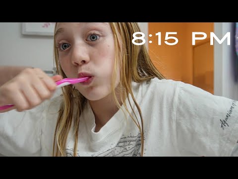Everleigh's 10 Year Old Night Time Routine!