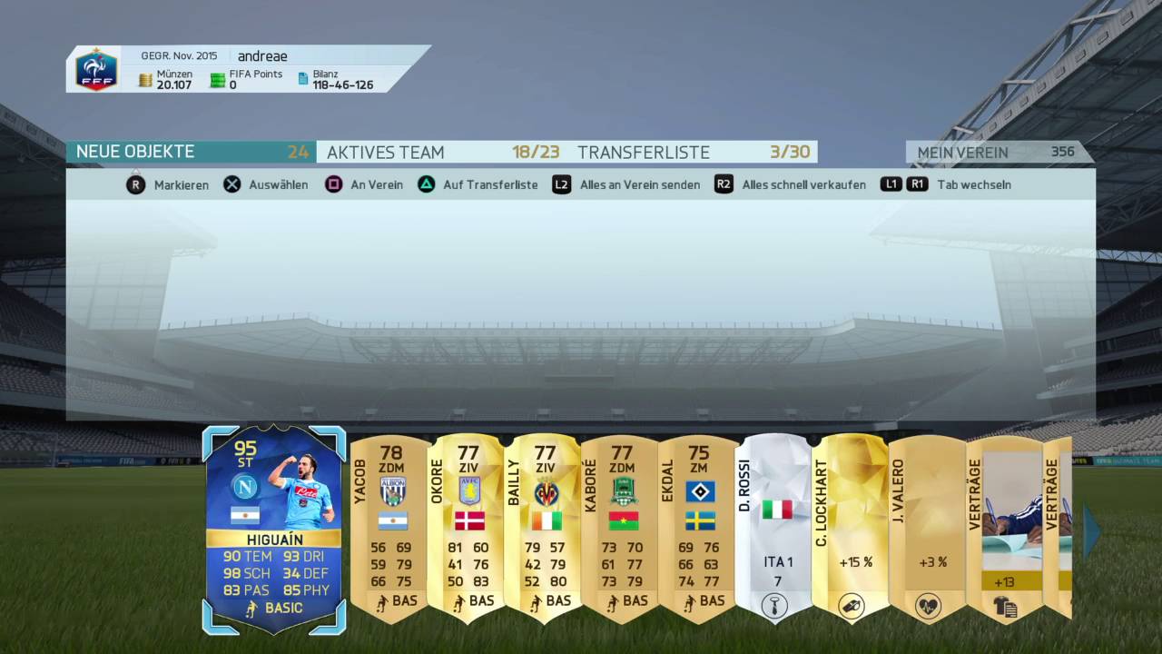Higuain tots!!!!! 15k pack