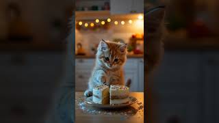 wawww #happybirthday #cover #remix #birthday #music #cat #adoreble #cute #adorably #birthdaycake