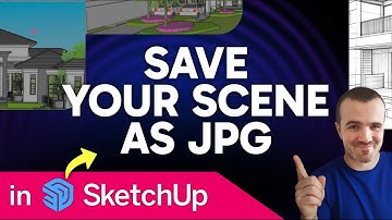 How to Save Scenes in SketchUp as JPG (Step by Step) 2025