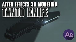 3D Modeling in Element 3D - TANTO KNIFE, 1080p