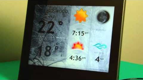 Grande Specchio LCD Photo Frame / Mirror