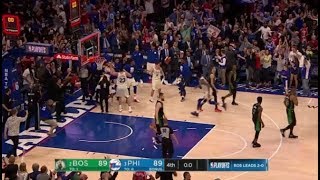 Marco Belinelli's game-tying buzzer beater to force OT! (Celtics - 76ers, Game 3)