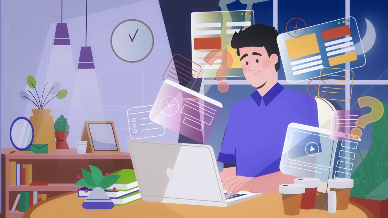 Изработка на explainer видео за mentorsko. Com 1