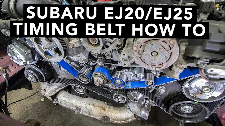 How To Change A Subaru DOHC EJ20 EJ25 Timing Belt