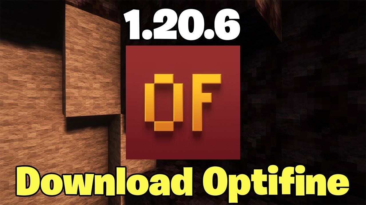 How To Download And Install OptiFine On Minecraft Java 1.20.6 - YouTube