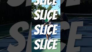 How to hit a backhand slice… My arch nemesis