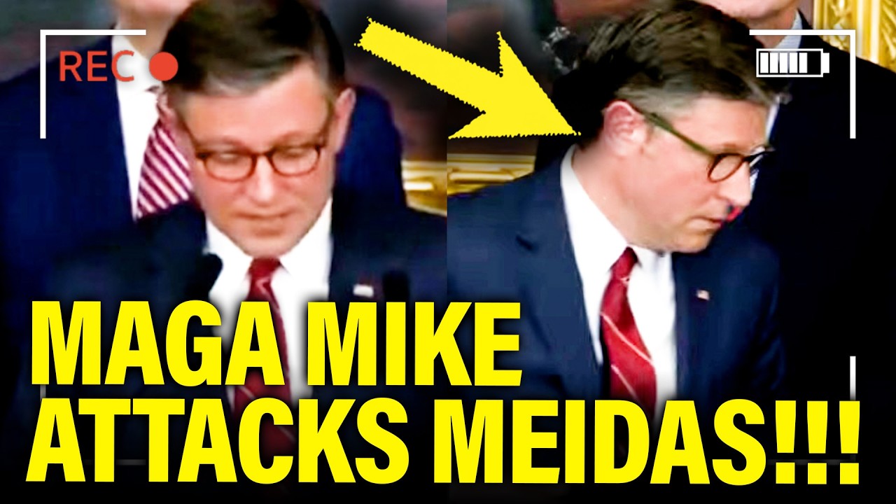 MAGA Mike ATTACKS Meidas OVER SOTU BOYCOTT and RUNS AWAY!!