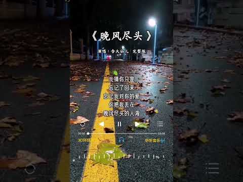 含大仙儿 唱的《晚风尽头》