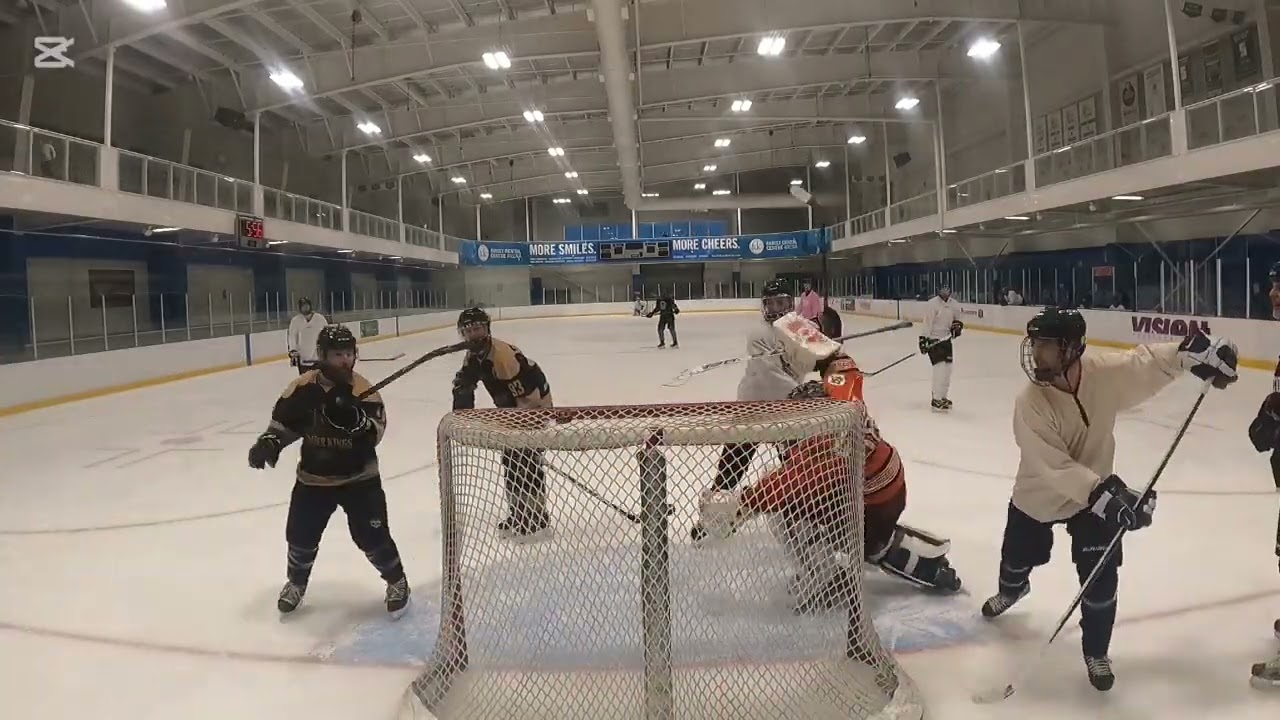 # Friday afternoon pick up hockey. 