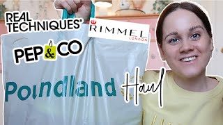 HUGE POUNDLAND HAUL NEW IN july * Rimmel and real techniques finds *