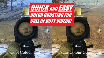 Fast and Easy Color Correction for your Call of Duty Videos using Davinci Resolve!
