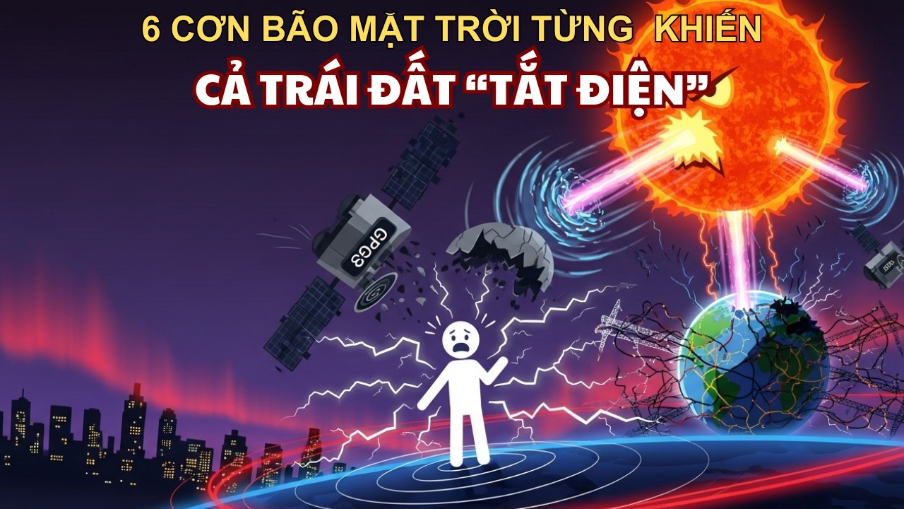 6 Lần Mặt Trời NỔI GIẬN Khiến Trái Đất TỐI ĐEN – Sự Thật KHOA HỌC ÍT AI KỂ