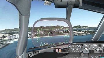 PMDG 737 NGX Landing at Princess Juliana (TNCM) | Caribbean Airlines 737-800WL