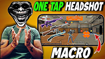 FREE FIRE HEADSHOT MACRO | GG GAME SPACE FREE FIRE AWM | GG GAME SPACE MACRO |FREEFIRE ONE TAP TRICK