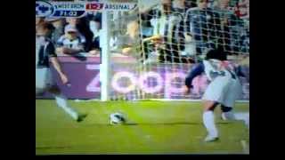 West Brom vs Arsenal all goals and highlights 06/04/2013 Morrison penalty
