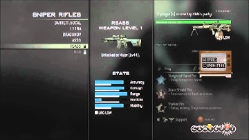 Modern Warfare 3 - Create A Class - Sniper Rifles