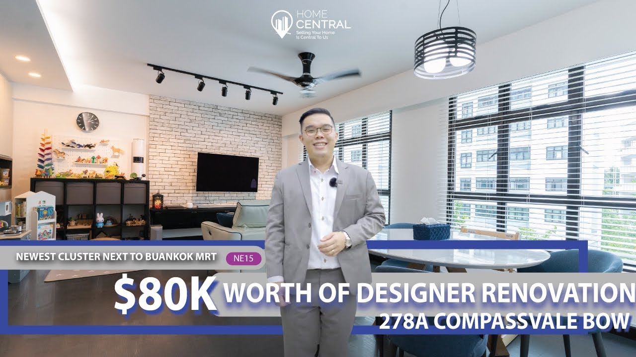Compassvale Mrt Newest 5rm flat next to Buangkok MRT with Designer Reno | Compassvale ...
