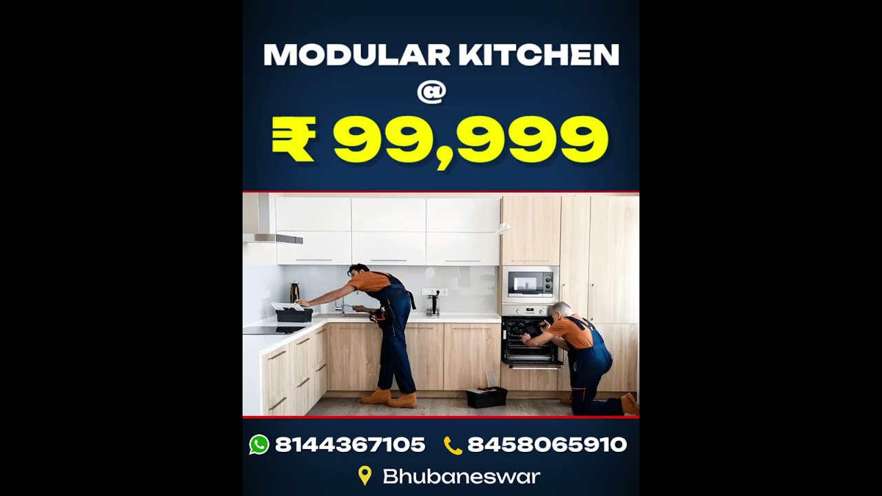 Modular Kitchen @ just Rs. 99,999 | Factory Finish | R-ANGLE Interiors