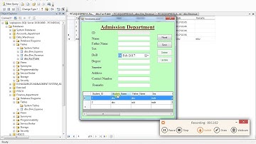 C#.Net Real-Time Financial DWH  CS619-VU-Final Project Coding Part01