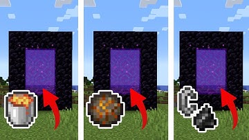 4 Ways To Light Nether Portal in Minecraft (Tips & Tricks)