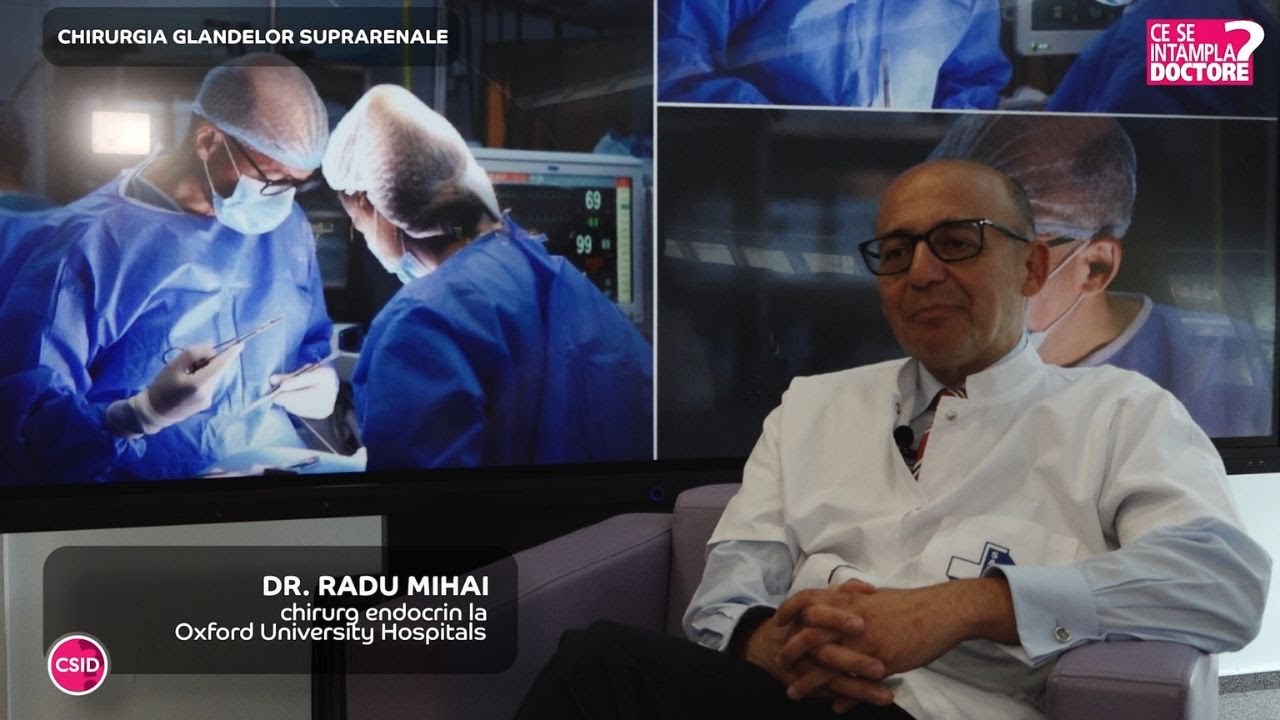 Chirurgia glandelor suprarenale – Dr. Radu Mihai | Spitalul Clinic SANADOR