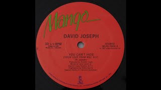 David Joseph - You Can't Hide (Your Love From Me) (Larry Levan Mix)