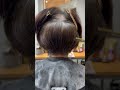 上品なショートカット/Short Haircut #hair #haircut #단발펌스타일#헤어컷