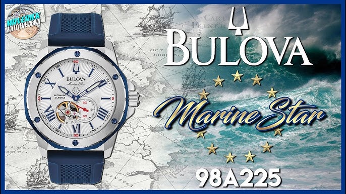 Unboxing The New Bulova Marine Star 98A225 - YouTube