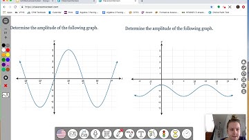 DELTA MATH: Algebra 2 Amplitude from a Trig Graph