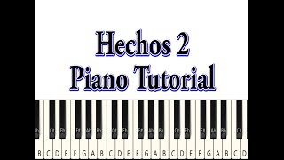 Video thumbnail of "Gabriela Rocha - Hechos 2 - Atos 2 Gabriela Rocha - Piano Tutorial"