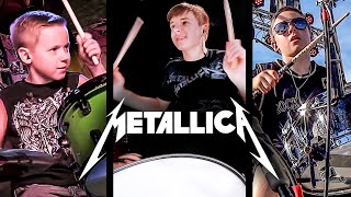 An EPIC Metallica Drum Cover (ages 6 to 14)