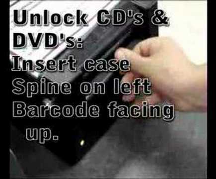 Unlocking the CD cases