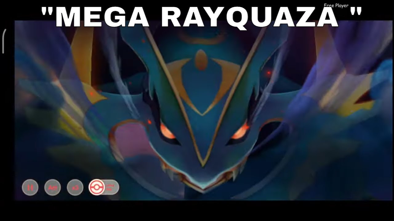 "MEGA RAYQUAZA " Pocket Pet Impact YouTube