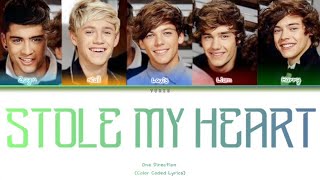 One Direction - Stole My Heart [Color Coded Lyrics]