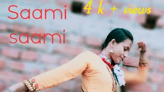 Saami Saami Song Puspa Dance Cover Dancing Star Jhinuk