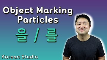 Korean Grammar | How to use object marking particles 을 & 를